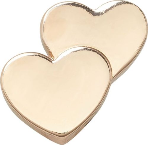 Gold Double Heart