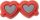 Red Heart Sunglasses