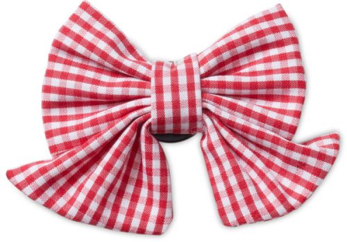 Cherry Gingham Bow