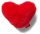 Red Fuzzy Heart