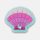 Pink Seashell with Gem