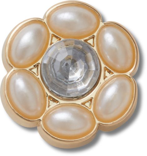 Tiny Silver and Pearl Flower
