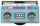 Blue Boom Box