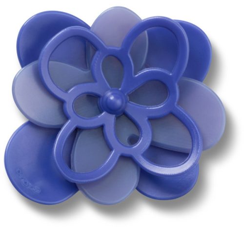 Blooming Dark Blue Flower