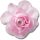 Pink Fabric Flower With Pearl