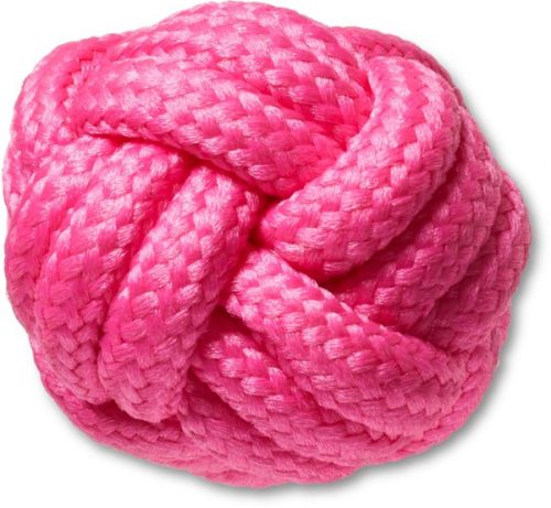 Pink Knotted Puff