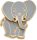 Enamel Elephant