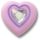 Pink Heart With Gem