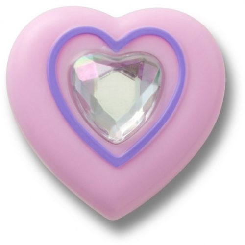 Pink Heart With Gem