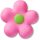 Retro Pink Flower