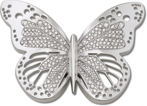 Silver Cutout Butterfly