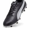 Puma KING MATCH FG AG fekete focicipő füves és műfüves pályára