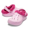 Crocs 21 Baya Lined Kids bundás gyerek papucs