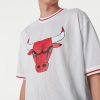 MAJICA NBA MESH TEAM LOGO OVRSZD TEE CHIBUL WHI