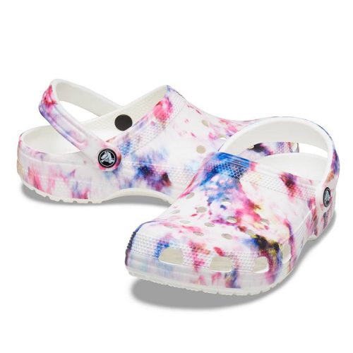 Classic Tie Dye Graphic Clog