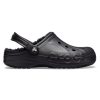 Crocs Baya Lined Clog fekete bundás gyerek papucs