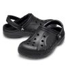 Crocs Baya Lined Clog fekete bundás gyerek papucs