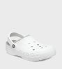 Crocs Baya Lined Clog fehér bundás gyerek papucs