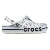 Crocs Bayaband Bandana Print Clog fehér uniszex papucs