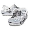 Crocs Bayaband Bandana Print Clog fehér uniszex papucs