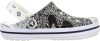 Crocs Bayaband Bandana Print Clog fehér uniszex papucs