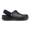 Crocs Baya Lined Fuzz Strap Clog fekete bélelt uniszex papucs