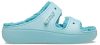 Crocs Classic Cozzzy Sandal türkiz uniszex papucs