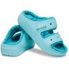 Crocs Classic Cozzzy Sandal türkiz uniszex papucs