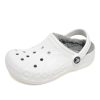 Crocs Baya Lined Clog K fehér bundás gyerek papucs