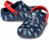 Crocs Baya Lined Printed Clog T bundás bébi papucs