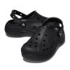 Crocs Baya Platform Clog fekete női papucs