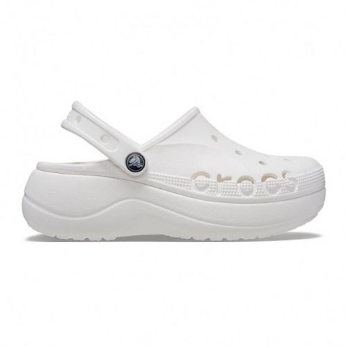 Crocs Baya Platform Clog fehér női papucs