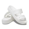 Crocs Baya Platform Sandal fehér női papucs