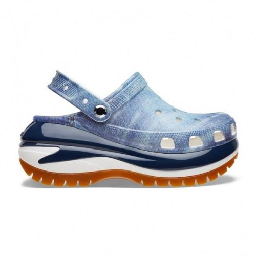 Classic Mega Crush Denim Clog