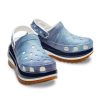 Classic Mega Crush Denim Clog