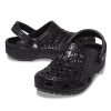 Classic Metallic Crocskin Clog