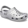 Classic Metallic Crocskin Clog