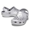 Classic Metallic Crocskin Clog