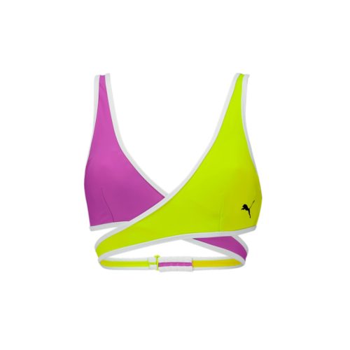 PUMA SWIM WOMEN CONTOUR PLUNGE TOP 1P