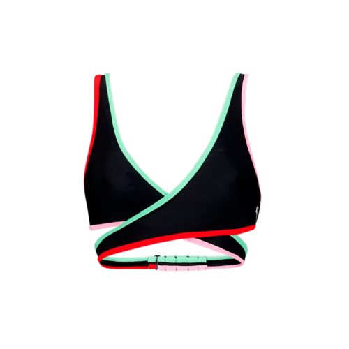 PUMA SWIM WOMEN CONTOUR PLUNGE TOP 1P