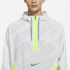 Nike Dri FIT Sport Clash Men s Woven 1 2 Zip Training Hoodie