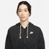 Nike Sportswear Gym Vintage Womens Full Zip Hoodie