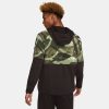 Nike Dri FIT Fleece Men s Full Zip Camo Fitness Hoodie