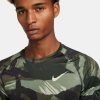 Nike Pro Dri FIT Men s Short Sleeve Slim Camo Top