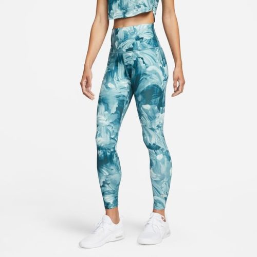 Nike One Womens High Waisted 7 8 Allover Print Leggings