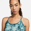 Nike Dri FIT One Womens Cropped Printed Tank Top