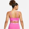 Nike Pro Indy Womens Light Support Padded Bandeau Sports Bra