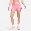 Nike Dri FIT Swift Womens Mid Rise 3  2 in 1 Running Shorts with Pockets