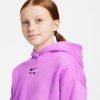 Nike Air Big Kids  (Girls ) French Terry Cropped Hoodie