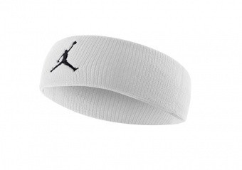 JORDAN JUMPMAN HEADBAND WHITE BLACK